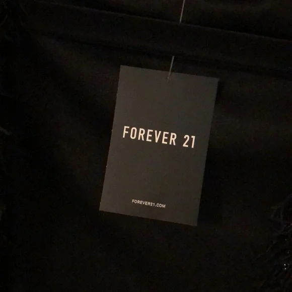 Forever21 Sparkle Black Jacket - Picture 2 of 2